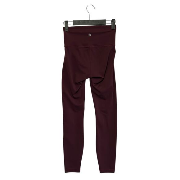 lululemon athletica Burgundy Leggings - Picture 2 of 4